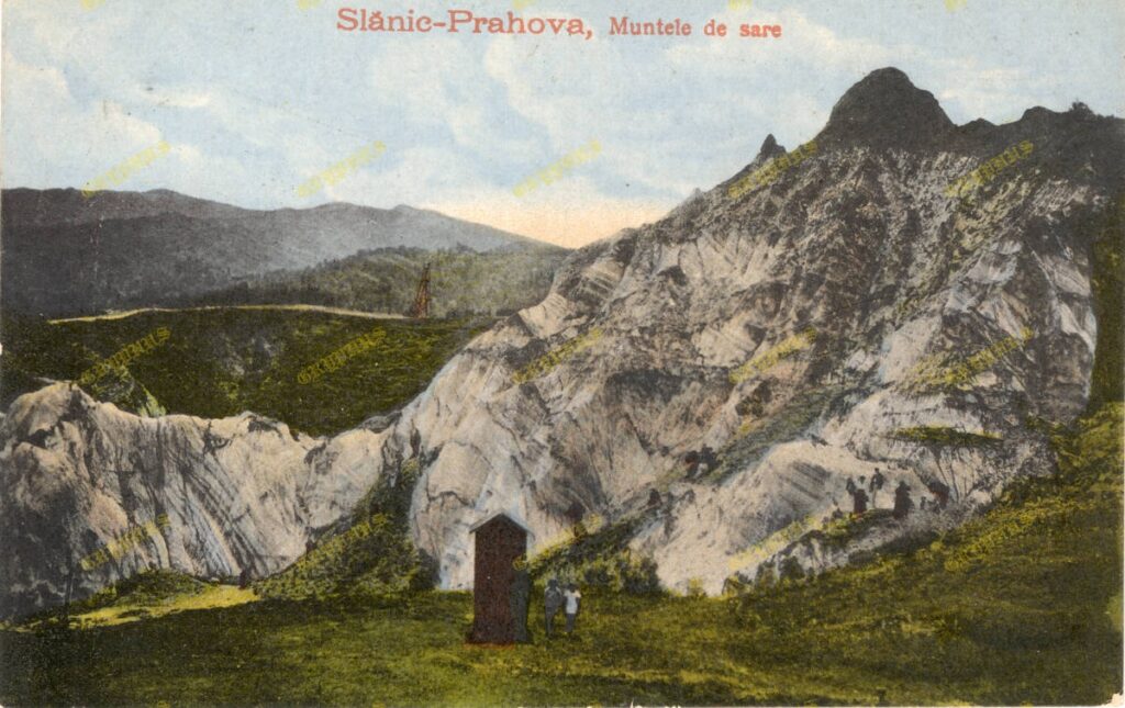 Slănic-Prahova – Muntele de sare, circulată 1910